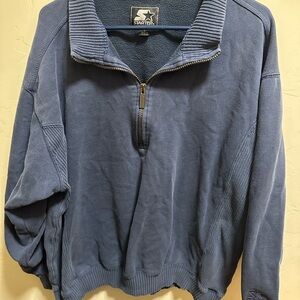 Vintage Starter Oversized Quarter Zip